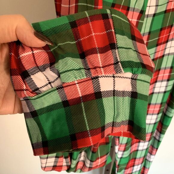 NWT! Men Plaid Christmas Joggers w/Drawstring Size XL - Picture 4 of 8